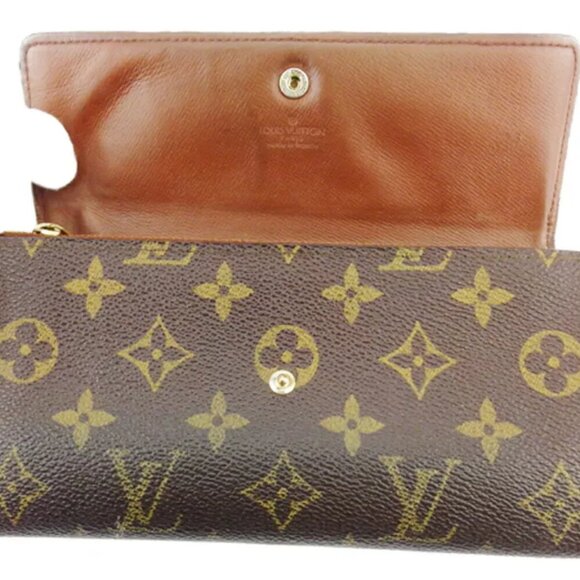 Louis Vuitton Purse Monogram beige Monogram canvas Authentic used T18968 - Picture 6 of 9